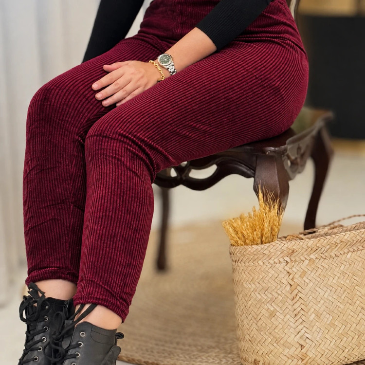 شلوار مخمل کبریتی زنانه