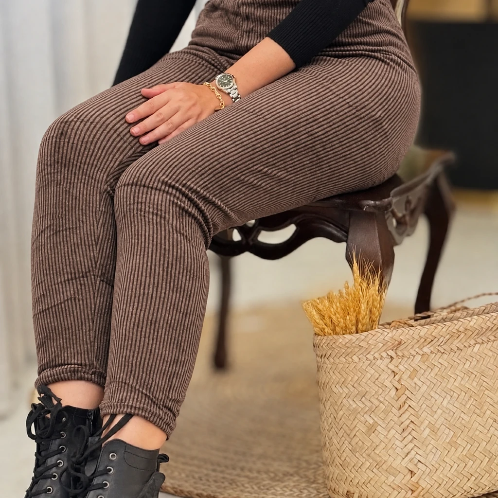 شلوار مخمل کبریتی زنانه